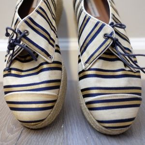 TABITHA SIMMONS Striped Espadrilles